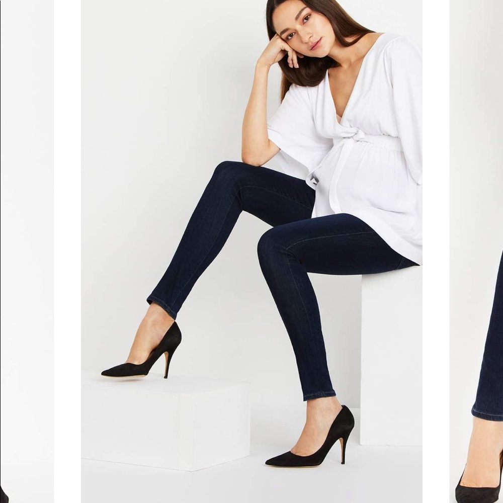 AG | Dark Wash Skinny Jeans